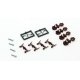 True-Scale Coupler -- Short Shank (brown) pkg(4), N, Micro Trains Line 122300