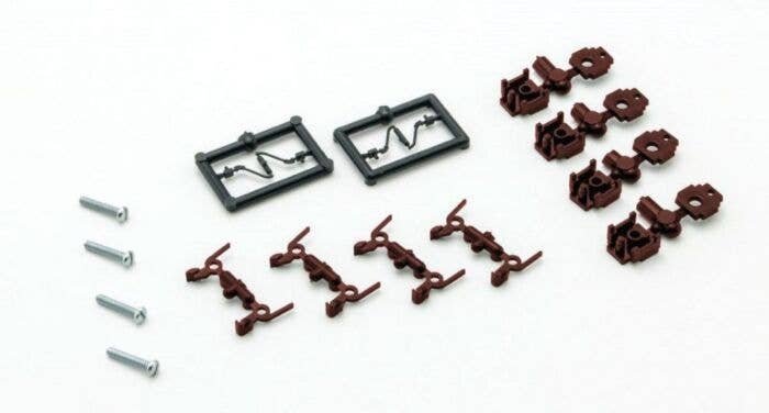 True-Scale Coupler -- Short Shank (brown) pkg(4), N, Micro Trains Line 122300
