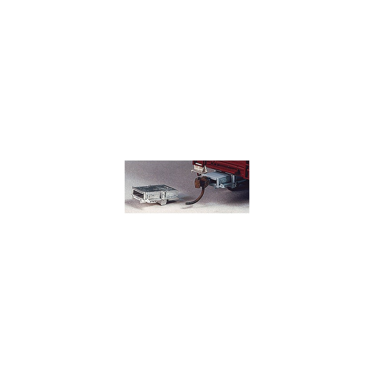 Cushion Coupler Pocket `20 Inch` Cushion -- For 50` & 60` Freight Cars, HO, Details West 1023