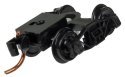 Archbar Trucks -- With 1023 Couplers, Short - 1 Pair, N, Micro Trains Line 302001