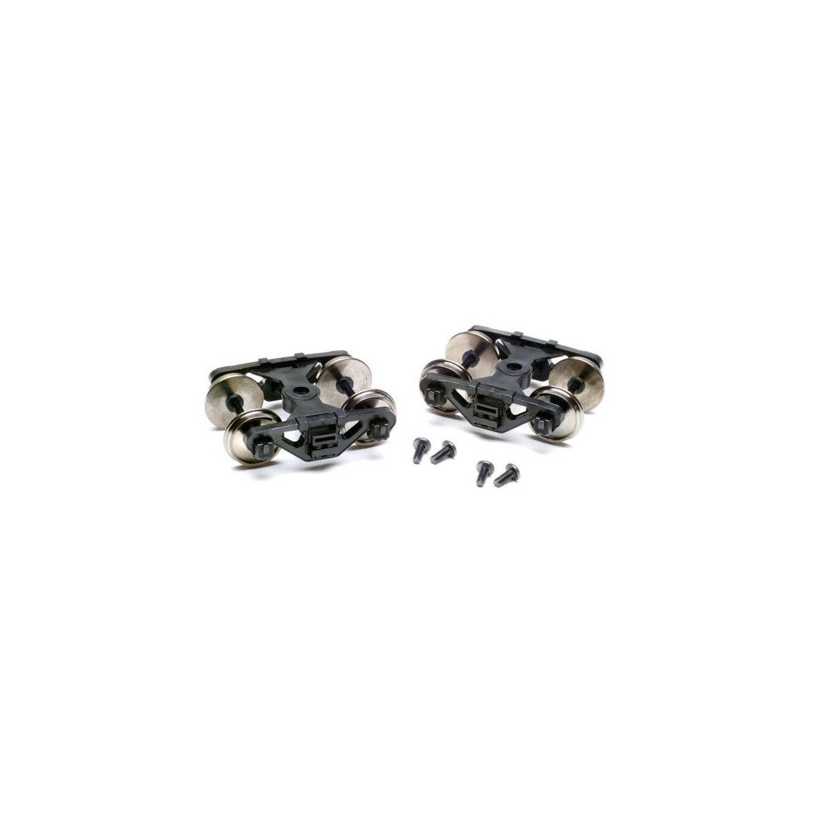 Spectrum(R) On30 Trucks w/Wheel Sets -- Freight - Vulcan 1 Pair, On30, Bachmann Industries 29905