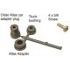 2-Rail A.S.F. A-3 Ride-Control Metal Trucks -- With 33′ Smooth-Back Metal P48 Wheels 1 Pair, O, Kadee Quality Products 755
