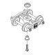 2-Rail A.S.F. A-3 Ride-Control Metal Trucks -- With 33′ Smooth-Back Metal P48 Wheels 1 Pair, O, Kadee Quality Products 755