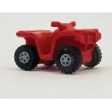 ATV Quad - 3-D Printed Kit -- Red, HO, Herpa Models 5516