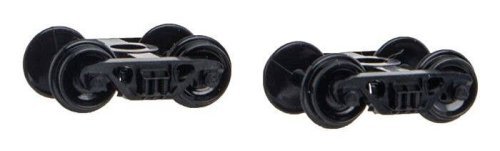 Barber Roller Bearing Trucks w/36′ Wheels -- 1 Pair, N, Micro Trains Line 302080