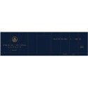 Railroad Decal Set -- Baltimore & Ohio REA Class M-15 Express Boxcar (blue car), HO, Tichy Train Group 10071