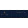 Railroad Decal Set -- Baltimore & Ohio REA Class M-15 Express Boxcar (blue car), HO, Tichy Train Group 10071