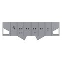 Railroad Decal Set -- The Andersons 2-Bay Panel Hopper (Gray Car), HO, Tichy Train Group 10149