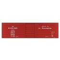 Railroad Decal Set 6-Pack -- Milwaukee Road Ribbed-Side Boxcar w/Hiawathas Slogan, HO, Tichy Train Group 100216