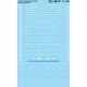 Highway Sign Decal Set -- US Highway, Highway Sign Lettering, Upper & Lower Case, HO, Microscale Industries Inc 871456