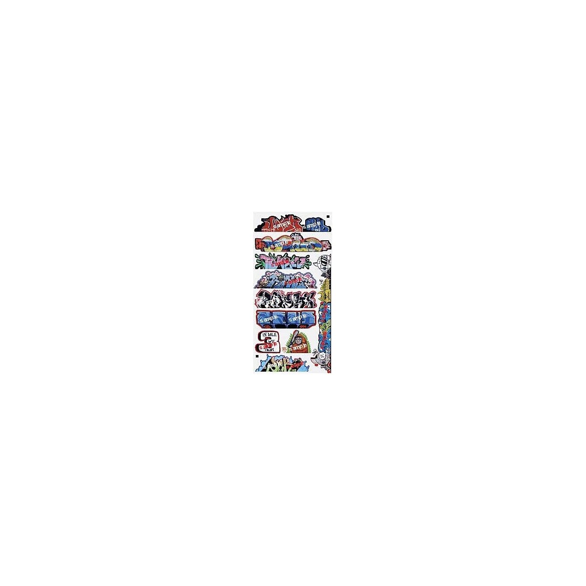 Mega Set Modern Tagger Graffiti Decals -- 14 pkg(10), N, Blair Line 1263