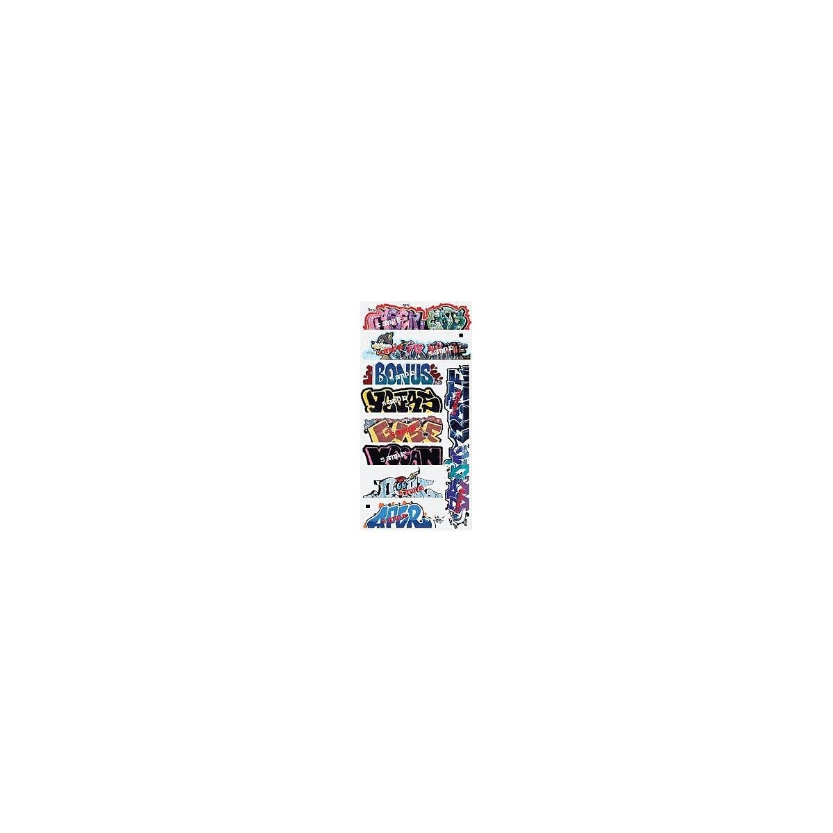Mega Set Modern Tagger Graffiti Decals -- 13 pkg(10), N, Blair Line 1262
