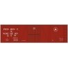 Railroad Decal Set -- Piedmont & Northern 40′ Single-Sheathed Boxcar, HO, Tichy Train Group 10178