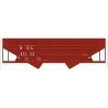 Railroad Decal Set -- Atlantic Coast Line 2-Bay Wood Hopper, HO, Tichy Train Group 10192