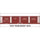 Railroad Decal Set -- Budlong Pickle Co. 1922 4-Vat Wood Pickle Car, HO, Tichy Train Group 10318