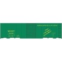 Railroad Decal Set -- Minneapolis & St. Louis 40′ Steel Boxcar (green Car, Peoria Gateway Slog, HO, Tichy Train Group 10244
