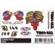 PineCar(R) Stick-On Decals -- Turbo Ram, All Scales, Woodland Scenics 327