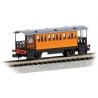 Henrietta the Open Vestibule Coach - Thomas & Friends(TM) -- Orange, Gray, N, Bachmann Industries 76091