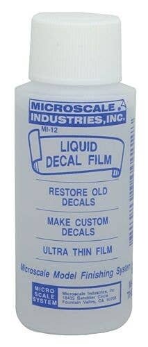 Micro Liquid Decal Film -- 1oz 29.6mL, All Scales, Microscale Industries Inc 117
