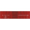 Railroad Decal Set -- Georgia Railroad USRA 40′ Single-Sheathed Boxcar, HO, Tichy Train Group 10167