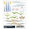 PineCar(R) Dry Transfer Decals -- Speed Streaks, All Scales, Woodland Scenics 4011