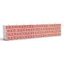 Wrapped Lumber Load for WalthersProto CC&F Bulkhead Flatcar -- Canadian Forest Products, HO, Walthers SceneMaster 3121