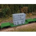 Transformer Load -- Kit - Fits WalthersMainline & Walthers 81′ 8-Axle Depressed Center Flatc, HO, Walthers SceneMaster 3107