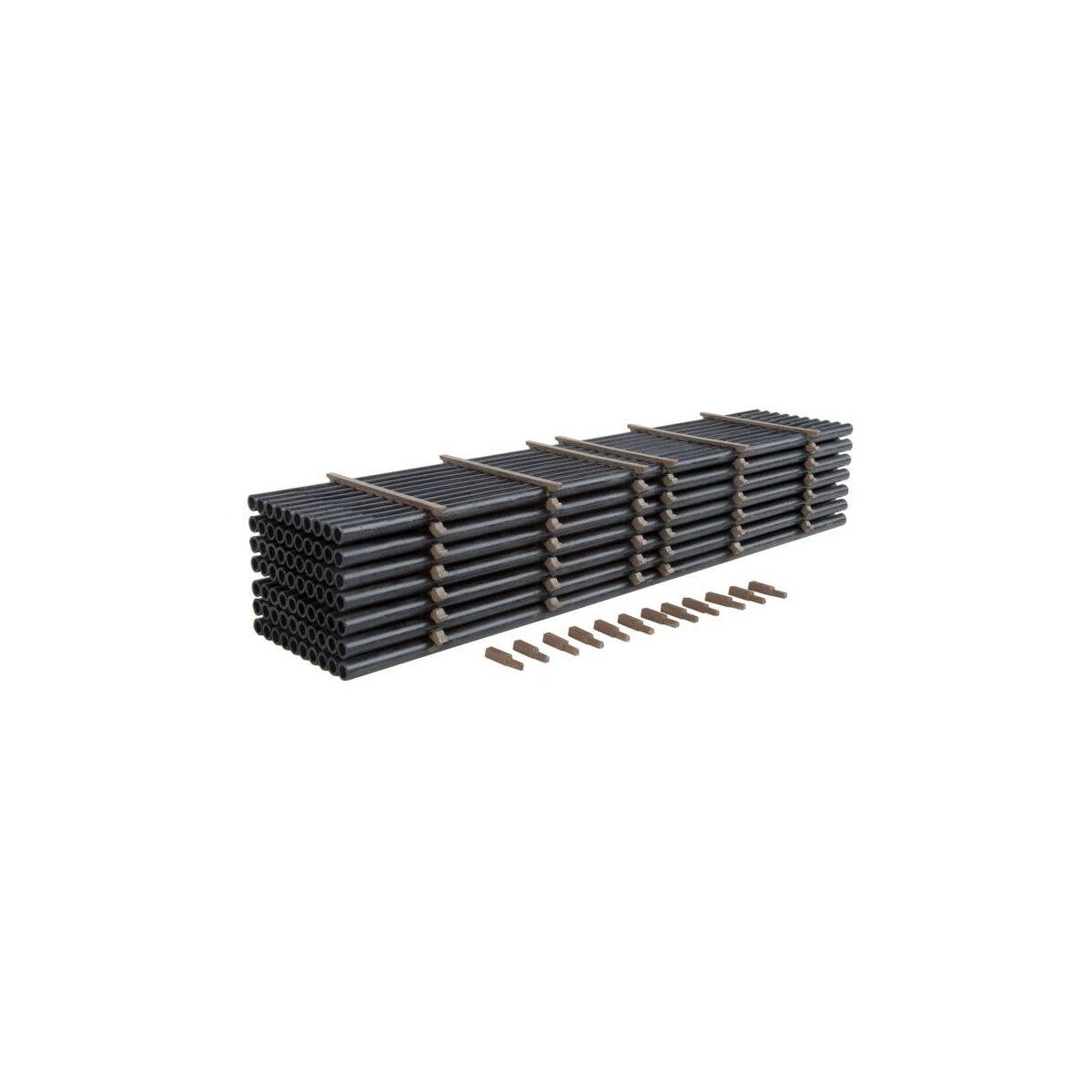 Pipe Load -- Kit - Fits WalthersMainline 910-5800 Series Bulkhead Flatcar (Sold Separately), HO, Walthers SceneMaster 3250