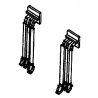 MU Hoses 3-Cluster 36′ -- Pre-1980 Locomotives pkg(4), HO, Details West 294