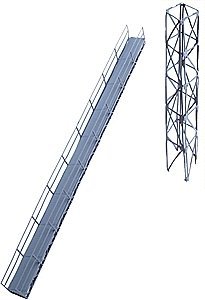 Photo-Etched Kit -- Conveyor Bridge and Support Tower, HO, Walthers Cornerstone 2940