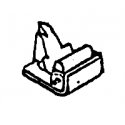 Coupler Knuckle Brackets -- Spare pkg(2), HO, Details West 196