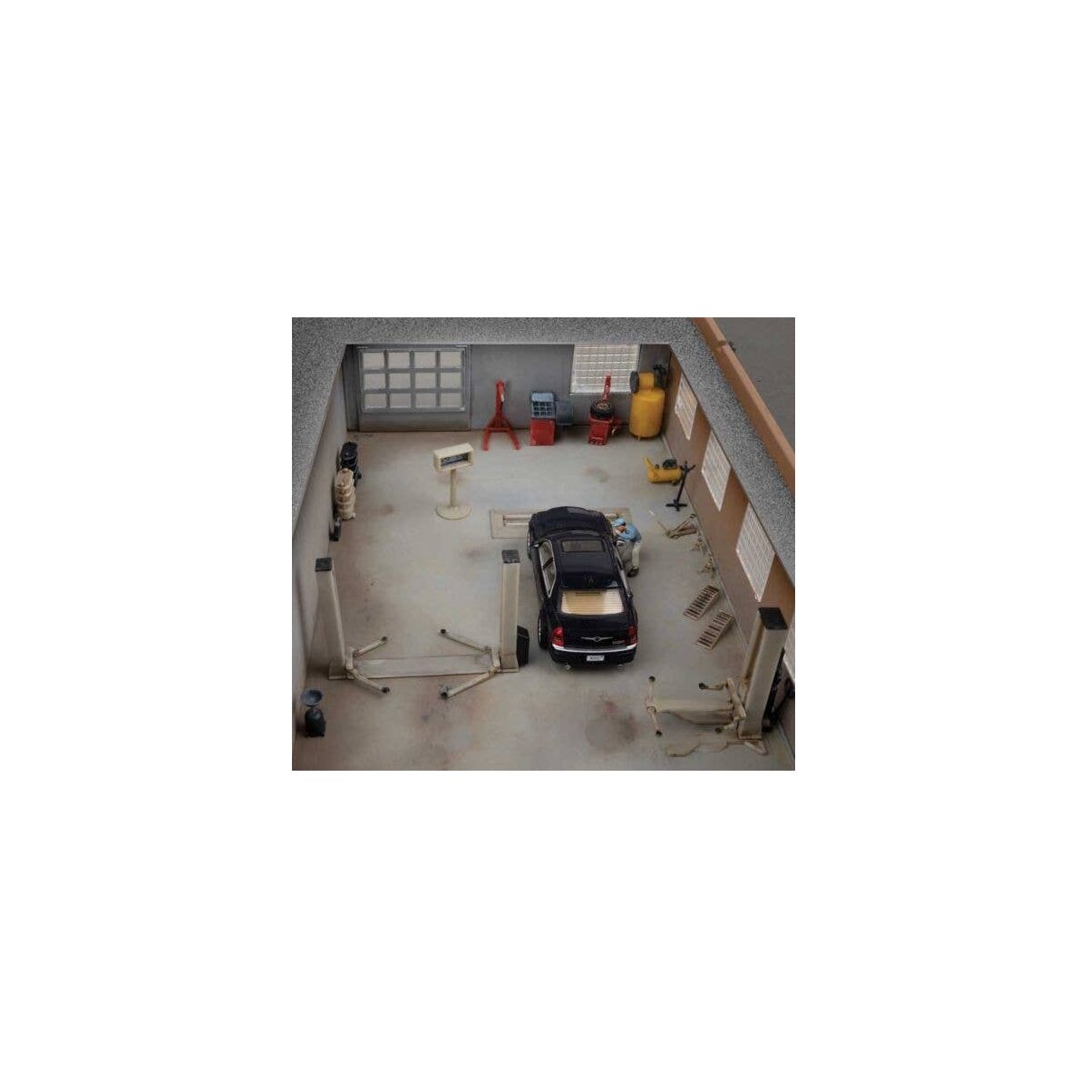 Garage Detail Kit 2 pkg(20), HO, Walthers SceneMaster 4210