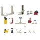 Garage Detail Kit 2 pkg(20), HO, Walthers SceneMaster 4210