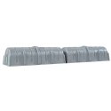 Glass-Fiber Style Cushion Coil Car Hood -- Kit 2-Pack, HO, Walthers SceneMaster 3195