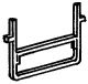 Passenger Car Parts -- 40′ Standard Stirrup Steps, HO, Custom Finishing 302