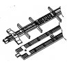 Underframe -- 50` `Evans 20` Cushion with Brake Set, HO, Details West 183