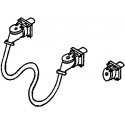 MU Cables -- Double-Ended Receptacle & Two Receptacles, HO, Details West 236