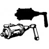 Brake Cylinders (Brass Casting) -- Locomotive Type pkg(2), HO, Cal Scale 219