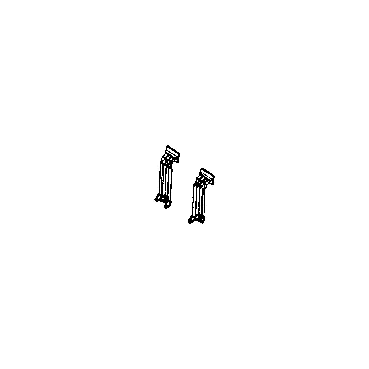 MU Cables -- 4-Cluster, All Roads pkg(4), HO, Details West 265