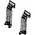 MU Cables -- 4-Cluster, All Roads pkg(4), HO, Details West 265