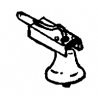 Bells pkg(2) -- Hood-Side Mount, HO, Details West 176