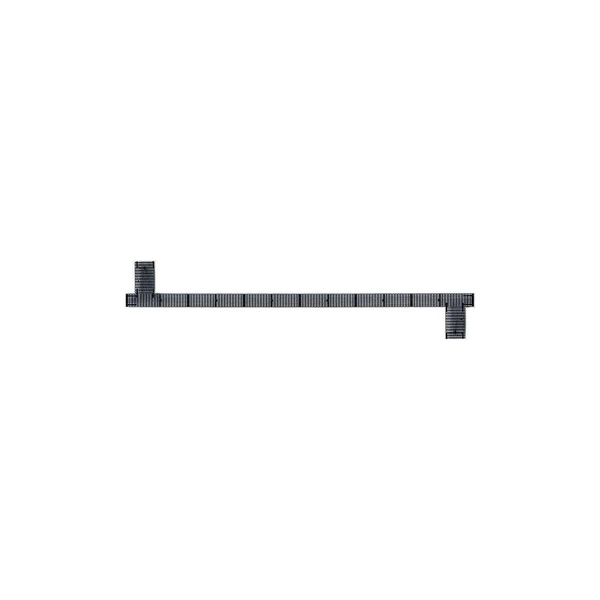 50′ Apex Running Board -- Black, HO, Kadee Quality Products 2012