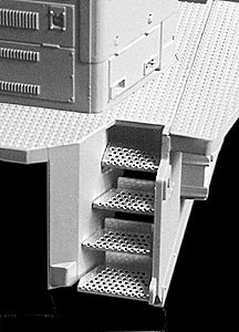 Engine Step Set (Photo-Etched Brass) -- For Athearn SD70MAC, HO, Cannon & Company 2013