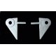 EMD Lifting Lugs for E & F Units, 2 Pair -- Front, HO, Hi-Tech Details 6018