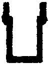 Freight Car Stirrups pkg(10) -- Straight - Bottom Mount, HO, Tichy Train Group 3039