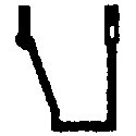 Freight Car Stirrups pkg(10) -- Angled - Side/Bottom Mount, HO, Tichy Train Group 3046