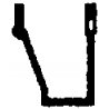 Freight Car Stirrups pkg(10) -- Angled - Side/Bottom Mount, HO, Tichy Train Group 3046