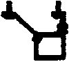 Freight Car Stirrups pkg(10) -- Double Offset - Bottom Mount, HO, Tichy Train Group 3043