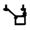 Freight Car Stirrups pkg(10) -- Double Offset - Bottom Mount, HO, Tichy Train Group 3043