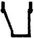 Freight Car Stirrups pkg(10) -- Angled Offset - Bottom Mount, HO, Tichy Train Group 3042